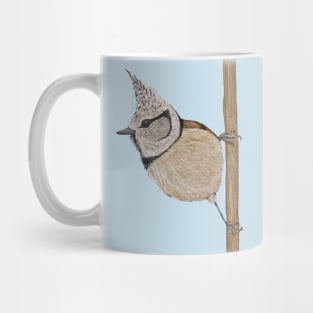 Crested tit Mug